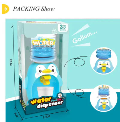 Cute Penguin Mini Water Dispenser for Kids | Fun Drinking Water Toy with Cup