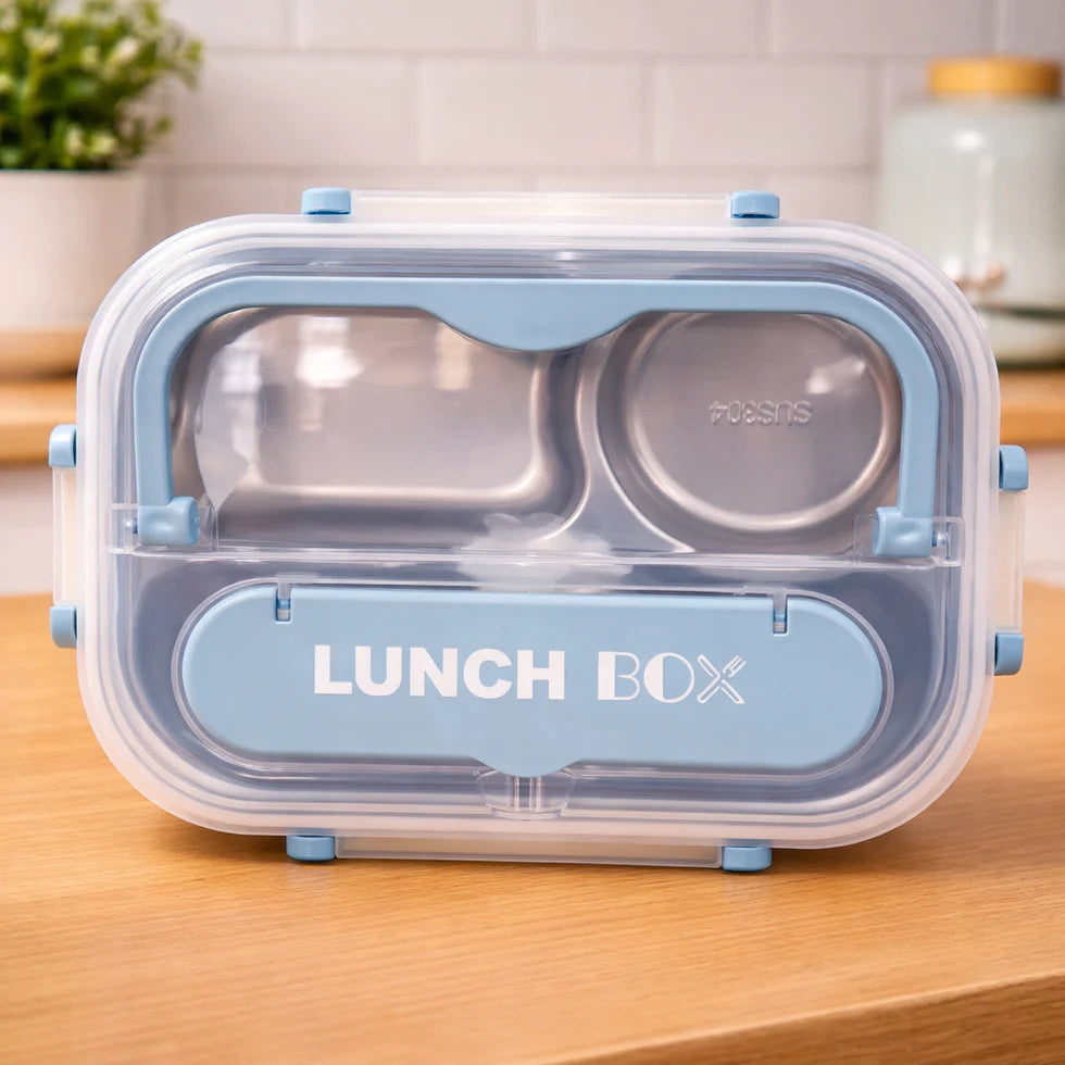 Compartment Leakproof Lunch Box – Portable Food Storage Container for Kids & Adults