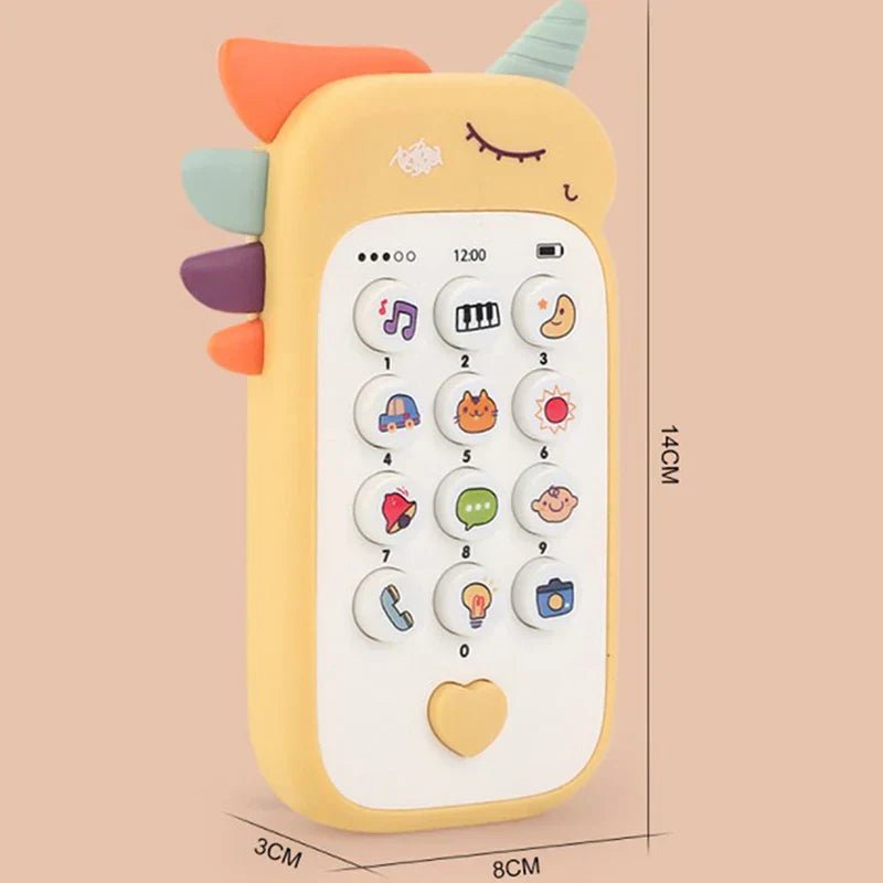 Kids Musical Toy Phone – Unicorn Learning Mobile for Toddlers